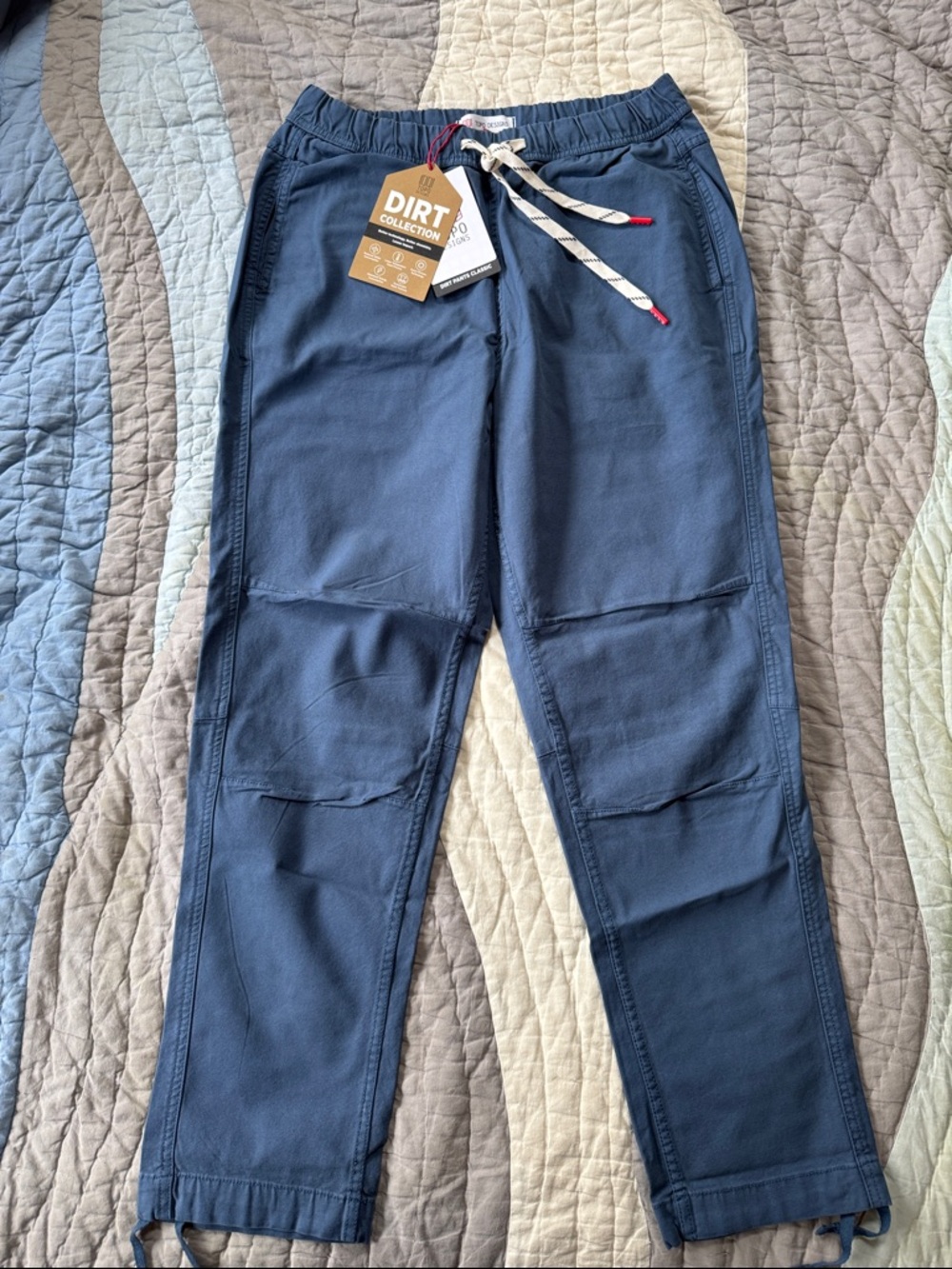 Topo Designs Blue Dirt Pants Classic